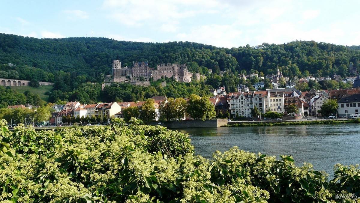 Heidelberg - miasto nad fosą, Niemcy