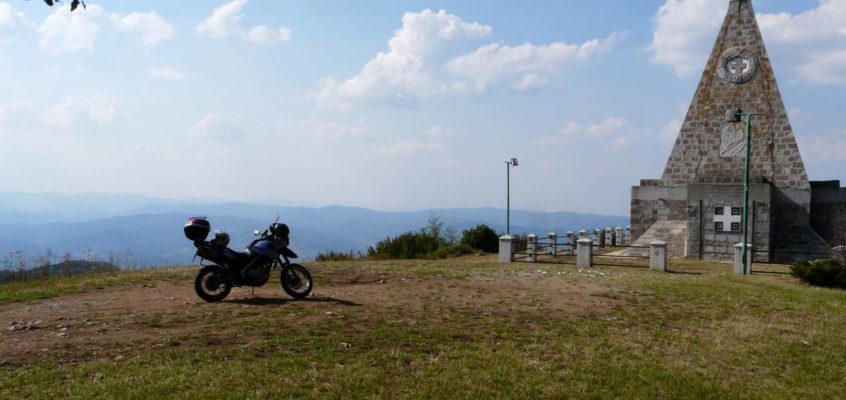 Serbia motocyklem - Gucevo