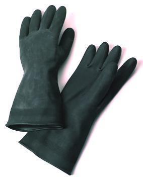 Waterproof gloves made of latex
