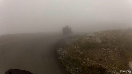 Transalpina - przygoda we mgle