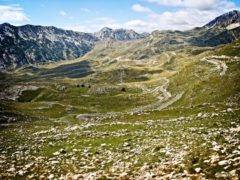The road in Durmitor