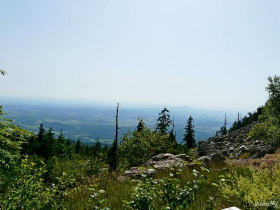 Panorama ze szczytu Jested