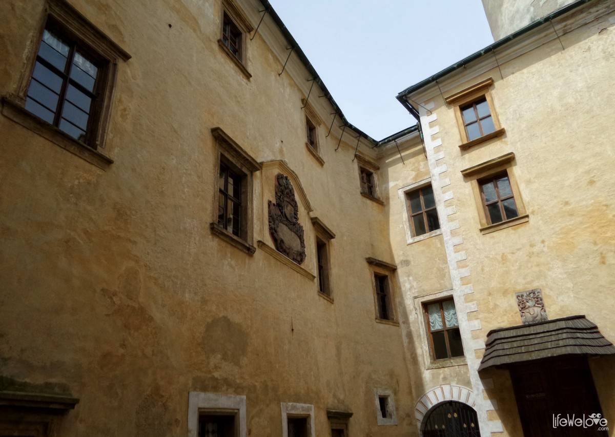 Courtyard of the Castle Frýdlant