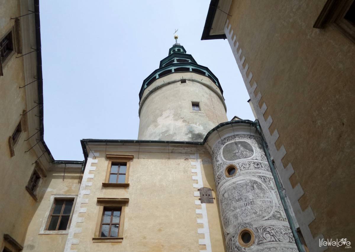 The old part of the Castle Frýdlant