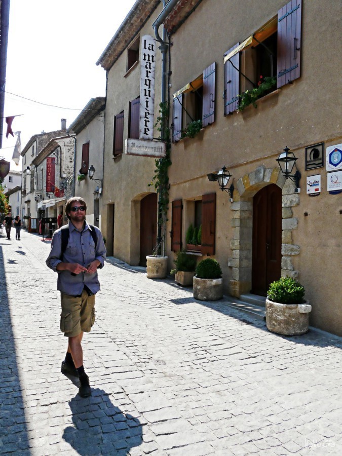 Uliczki w Carcassonne