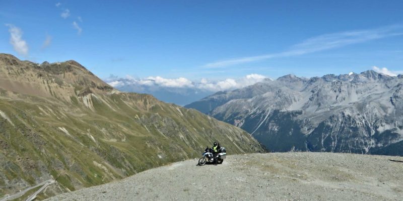 Przełęcz Stelvio motocyklem