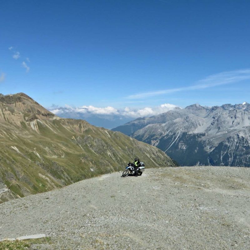 Przełęcz Stelvio motocyklem