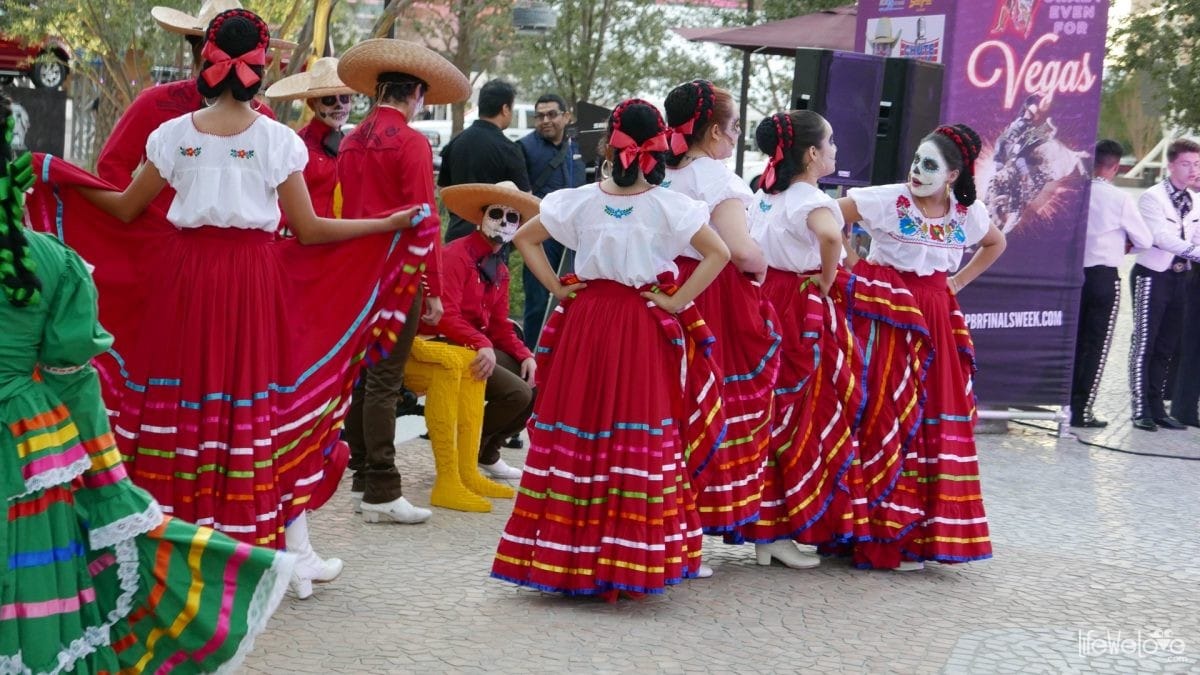 Meksykańskie tancerki Las Vegas