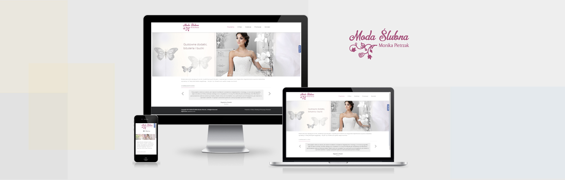 Moda Ślubna website