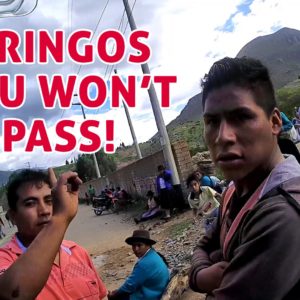 No pass for gringos. Farmers' strike in Peru