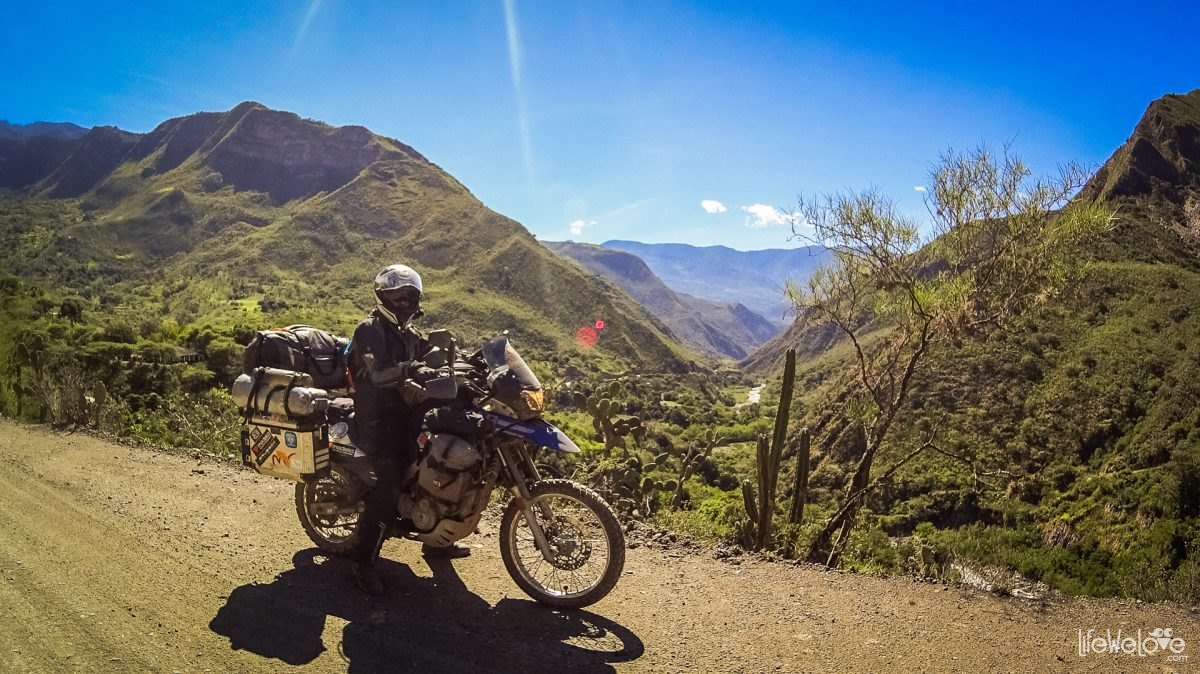 Road from Malaga Colombia