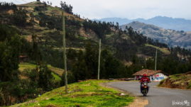 Along Ruta 3N in Peru - Santiago de Chugo