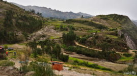 Along Ruta 3N in Peru - Santiago de Chugo