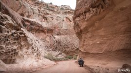 Capitol Reef National Park On A Motorcycle