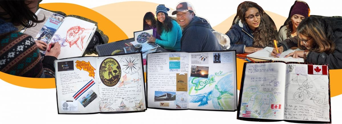 Travel Book LifeWeLove was created by people met on the road