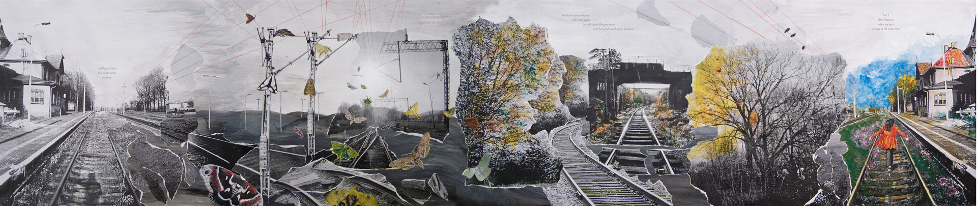 Liwia Klich Illustration A Delayed Train
